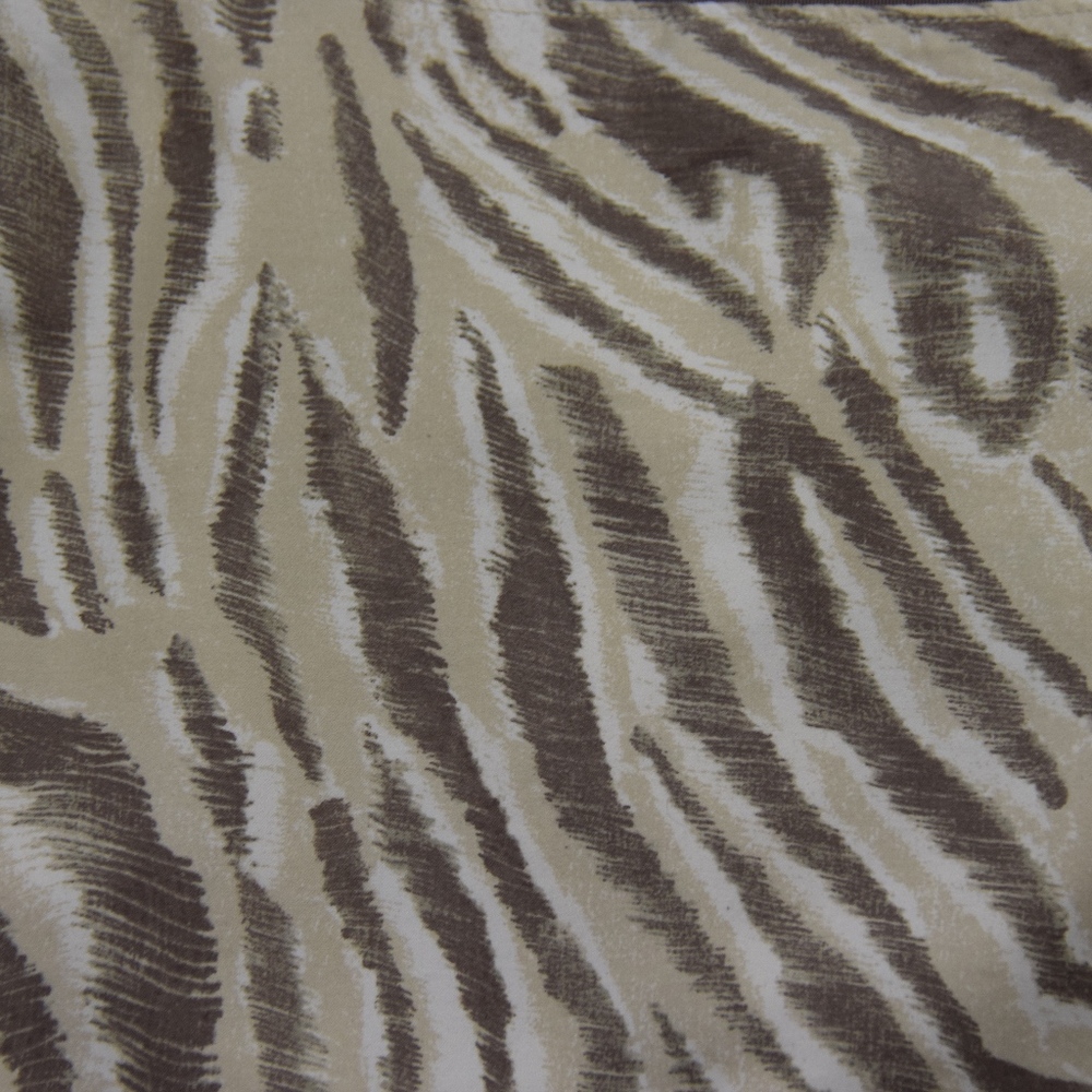 Loft Cotton & Silk Animal Print Skirt - Picture 2 of 4